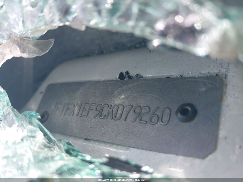 2012 Ford F-150 Xlt VIN: 1FTFX1EF0CKD79260 Lot: 42211863