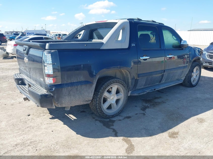 2008 CHEVROLET AVALANCHE 1500 VIN: 3GNEC12058G309283