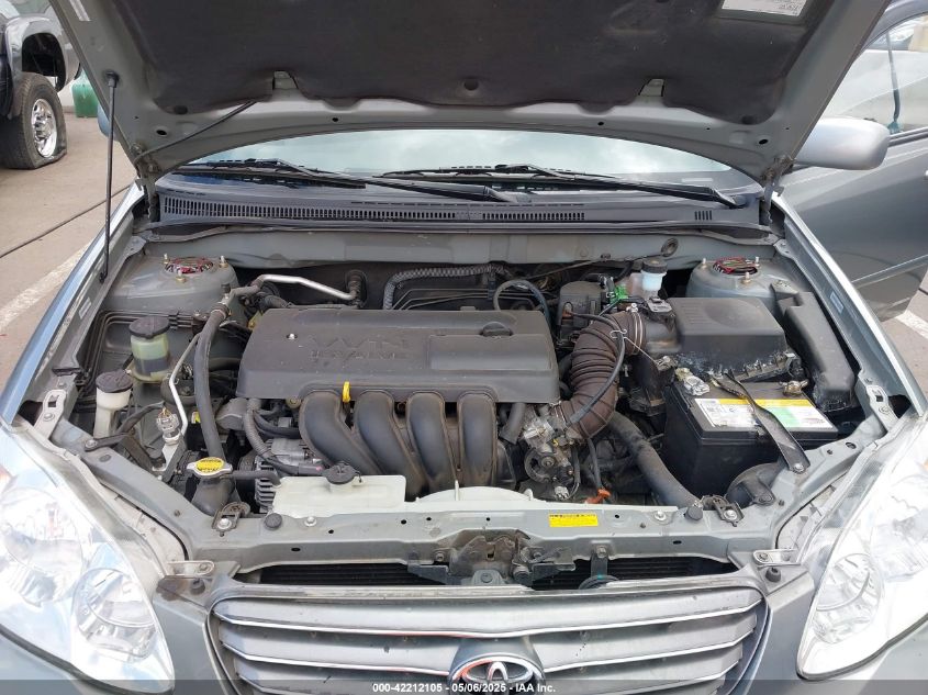 2004 Toyota Corolla Le VIN: 1NXBR38E14Z258389 Lot: 42212105