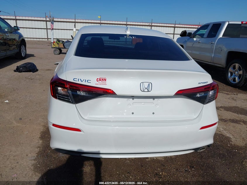 2022 HONDA CIVIC SPORT - 2HGFE2F54NH599290