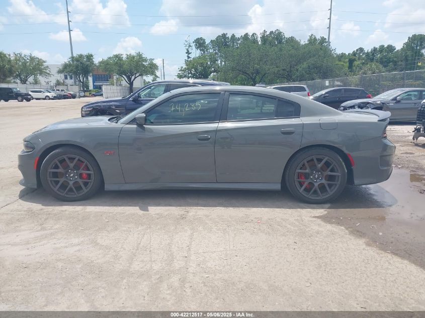 2019 Dodge Charger Scat Pack Rwd VIN: 2C3CDXGJ2KH633854 Lot: 42212517