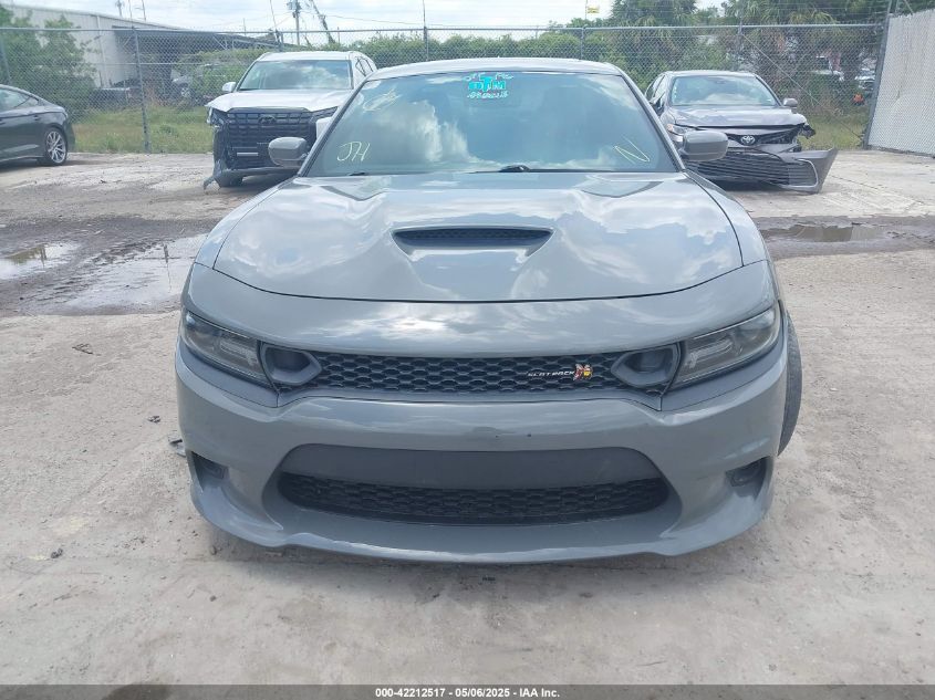 2019 Dodge Charger Scat Pack Rwd VIN: 2C3CDXGJ2KH633854 Lot: 42212517