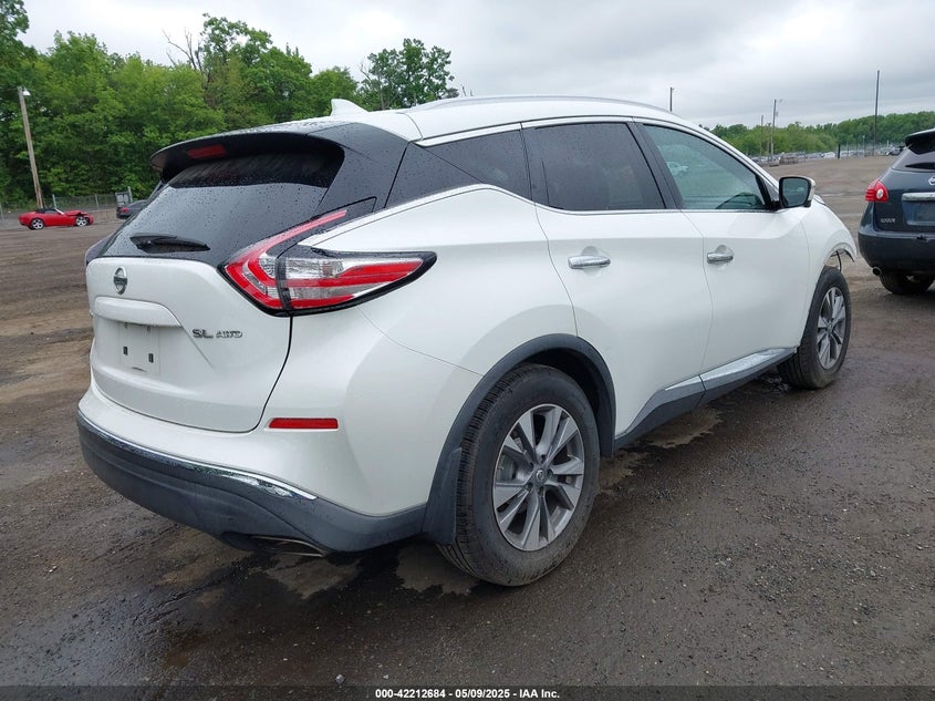 2016 NISSAN MURANO VIN: 5N1AZ2MH9GN153507