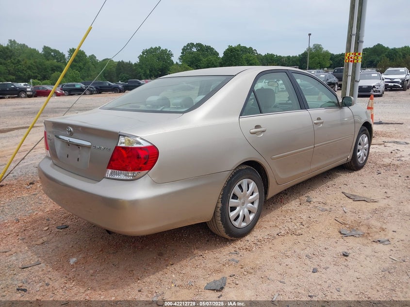 2006 TOYOTA CAMRY VIN: 4T1BE32K96U649660