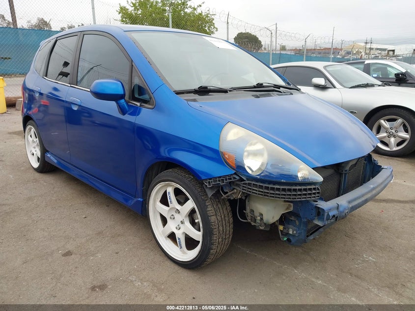 2008 HONDA FIT VIN: JHMGD38668S045956