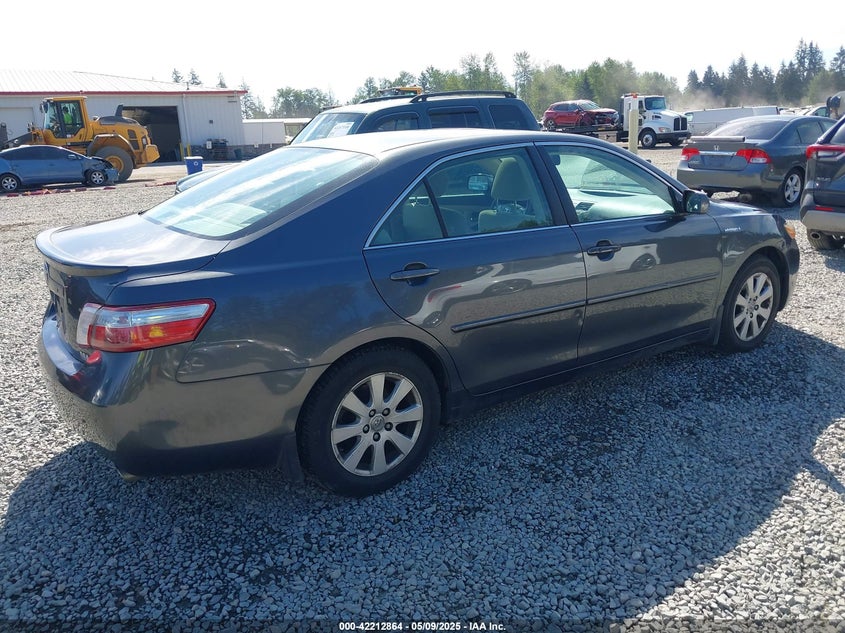 2007 TOYOTA CAMRY HYBRID VIN: 4T1BB46K17U008724