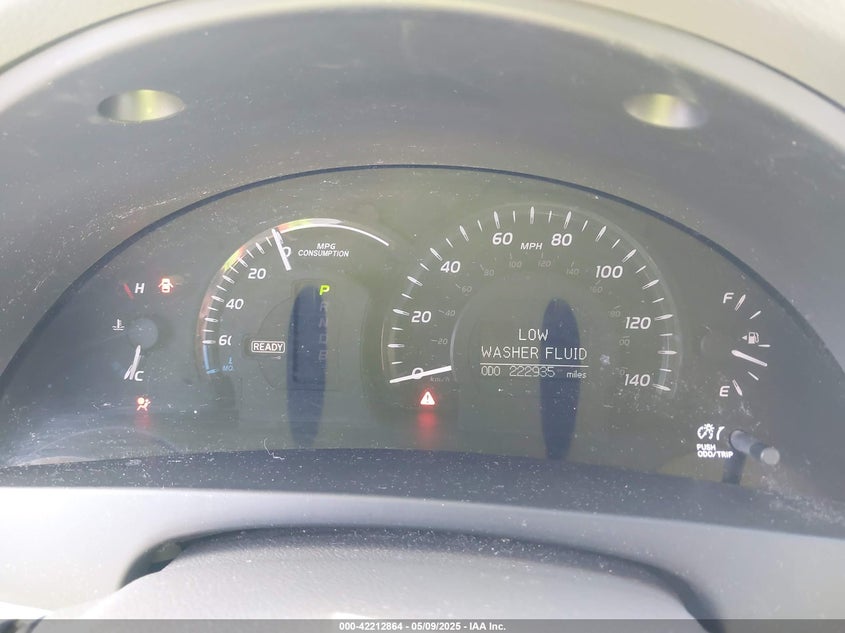 2007 TOYOTA CAMRY HYBRID VIN: 4T1BB46K17U008724
