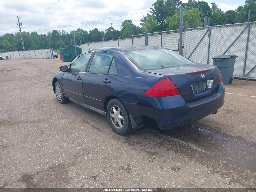 2007 HONDA ACCORD VIN: 1HGCM55107A183471