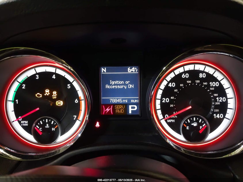 2013 DODGE DURANGO VIN: 1C4SDJDT4DC643690