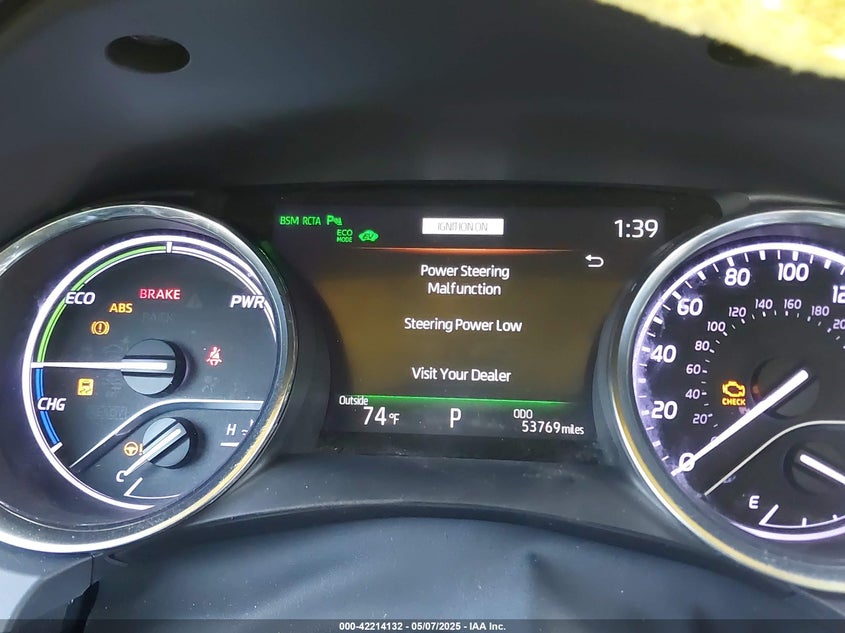 2019 TOYOTA CAMRY HYBRID XLE - 4T1B21HK6KU512223