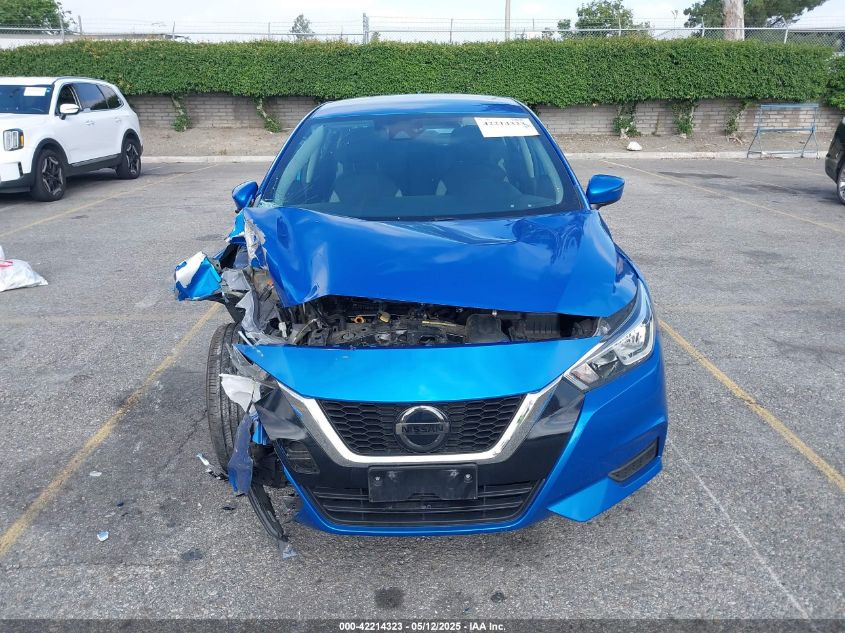 2021 Nissan Versa Sv Xtronic Cvt VIN: 3N1CN8EV3ML833773 Lot: 42214323