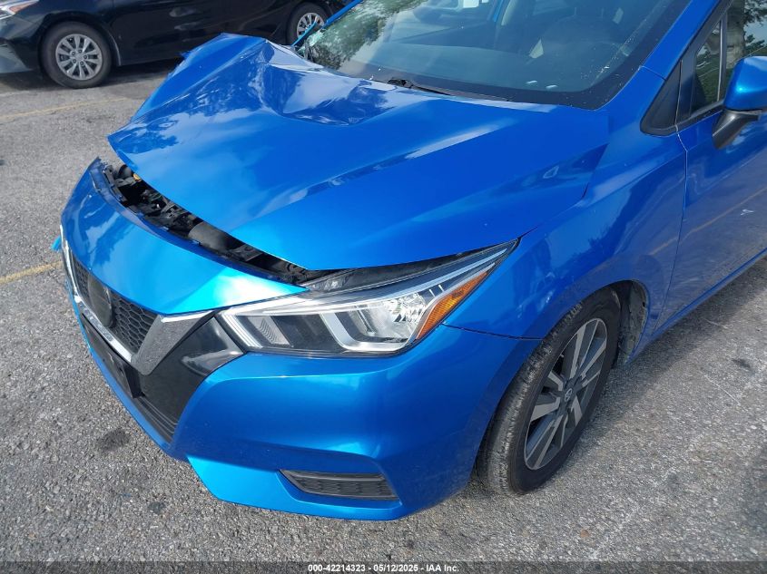 2021 Nissan Versa Sv Xtronic Cvt VIN: 3N1CN8EV3ML833773 Lot: 42214323