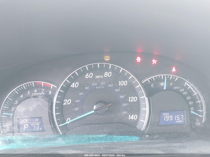 2012 TOYOTA CAMRY VIN: 4T1BF1FK5CU523805