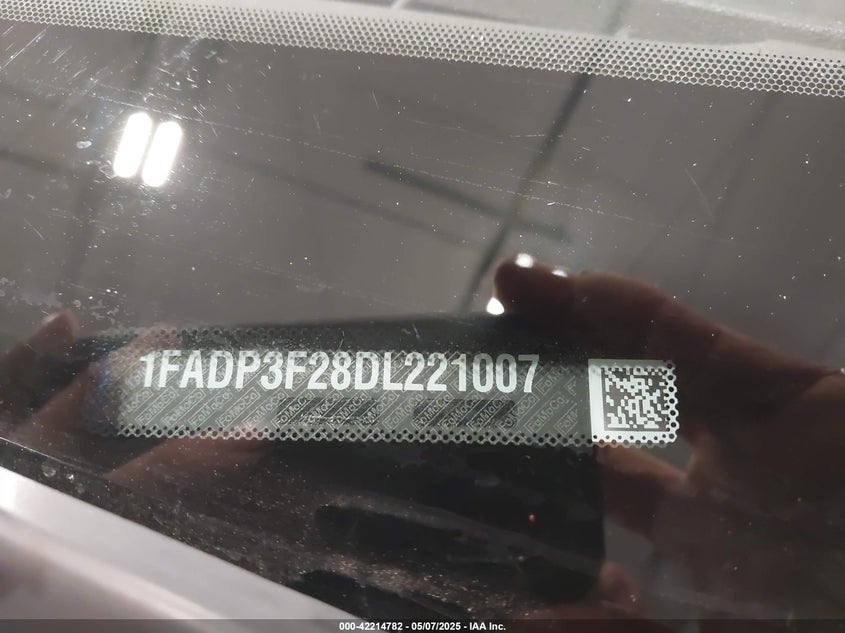 2013 FORD FOCUS SE - 1FADP3F28DL221007