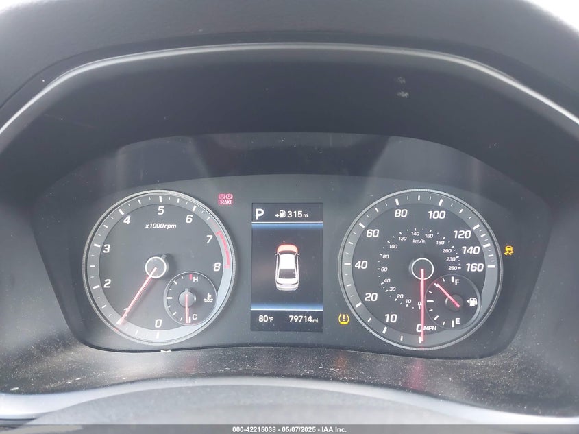 VIN 5NPE34AFXKH740037 2019 HYUNDAI SONATA SPORT