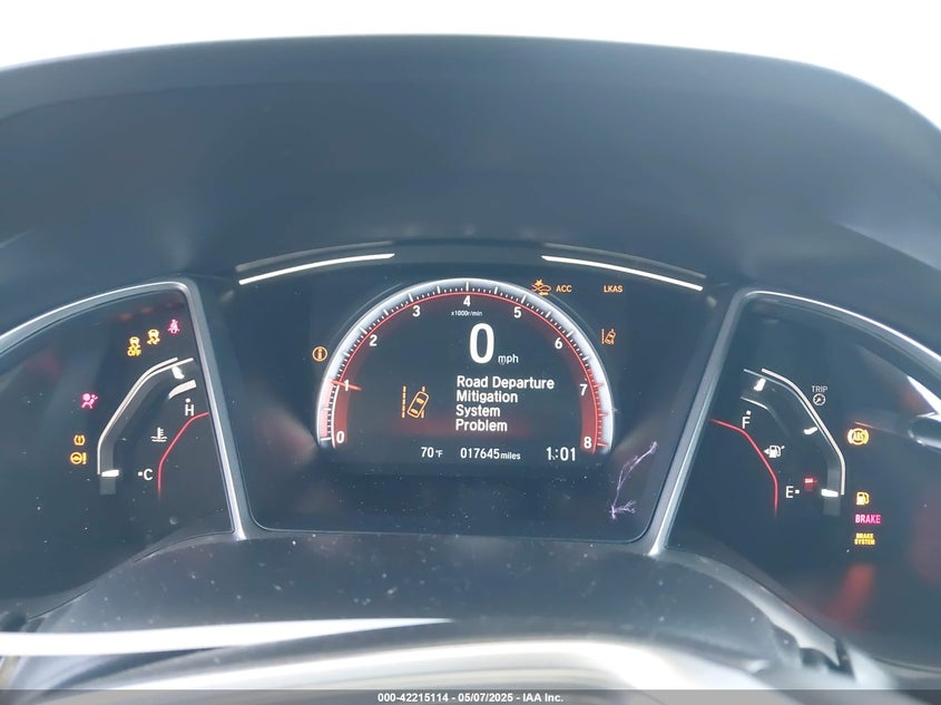 2020 HONDA CIVIC VIN: 2HGFC2E80LH523225