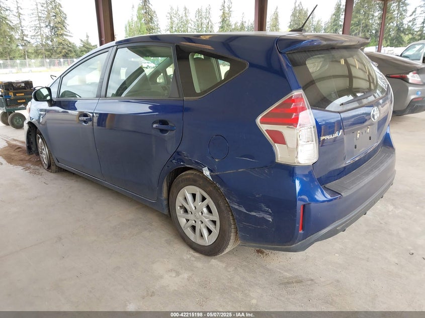 2015 TOYOTA PRIUS V VIN: JTDZN3EU6FJ036865