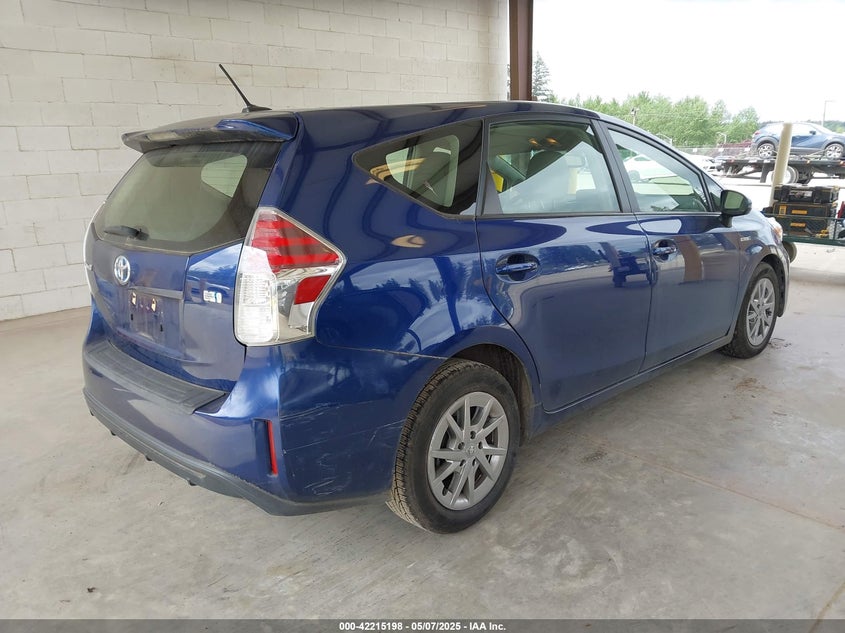 2015 TOYOTA PRIUS V VIN: JTDZN3EU6FJ036865