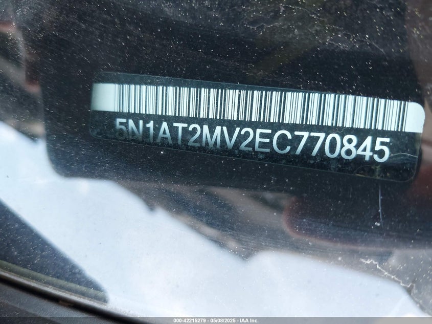 2014 NISSAN ROGUE SL - 5N1AT2MV2EC770845