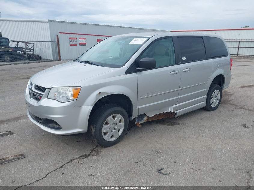 Vin: 2c4rdgbgxcr369862, lot: 42707291, dodge grand caravan se/avp 20122