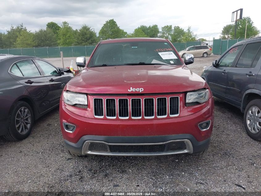 2014 Jeep Grand Cherokee Limited VIN: 1C4RJFBG0EC376463 Lot: 42215468