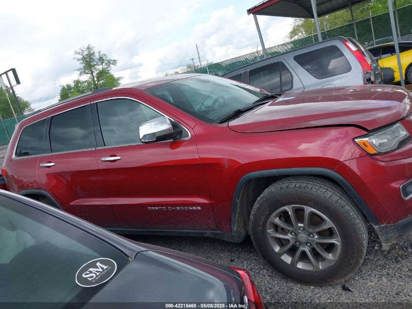 2014 Jeep Grand Cherokee Limited VIN: 1C4RJFBG0EC376463 Lot: 42215468