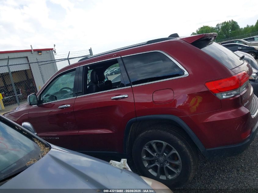 2014 Jeep Grand Cherokee Limited VIN: 1C4RJFBG0EC376463 Lot: 42215468