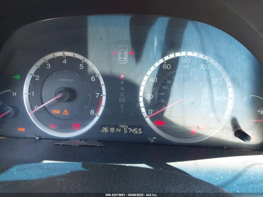 2008 HONDA ACCORD VIN: 1HGCS12858A021515