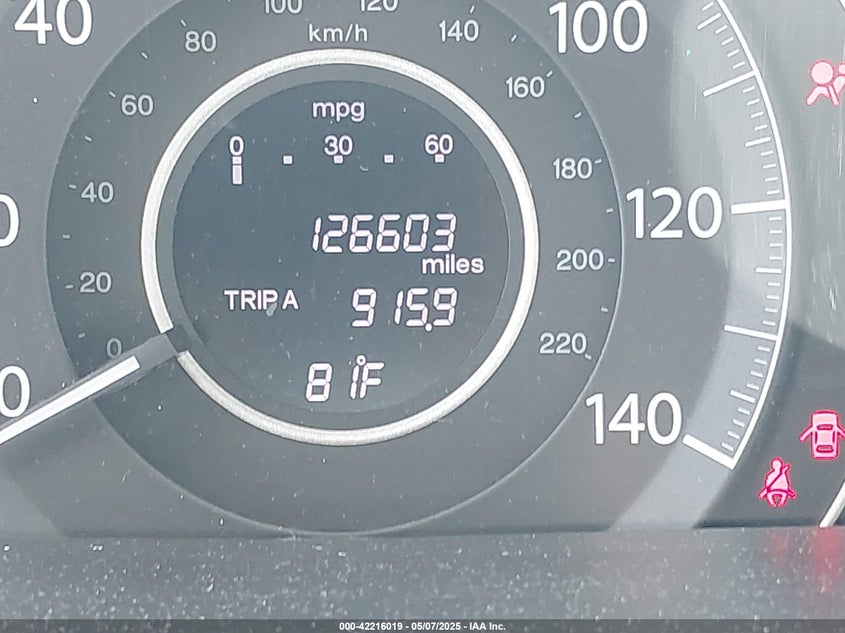 2012 Honda Cr-V Ex-L VIN: 5J6RM4H74CL013397 Lot: 42216019