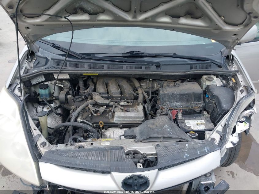 2007 Toyota Sienna Xle VIN: 5TDZK22C87S025708 Lot: 42216037