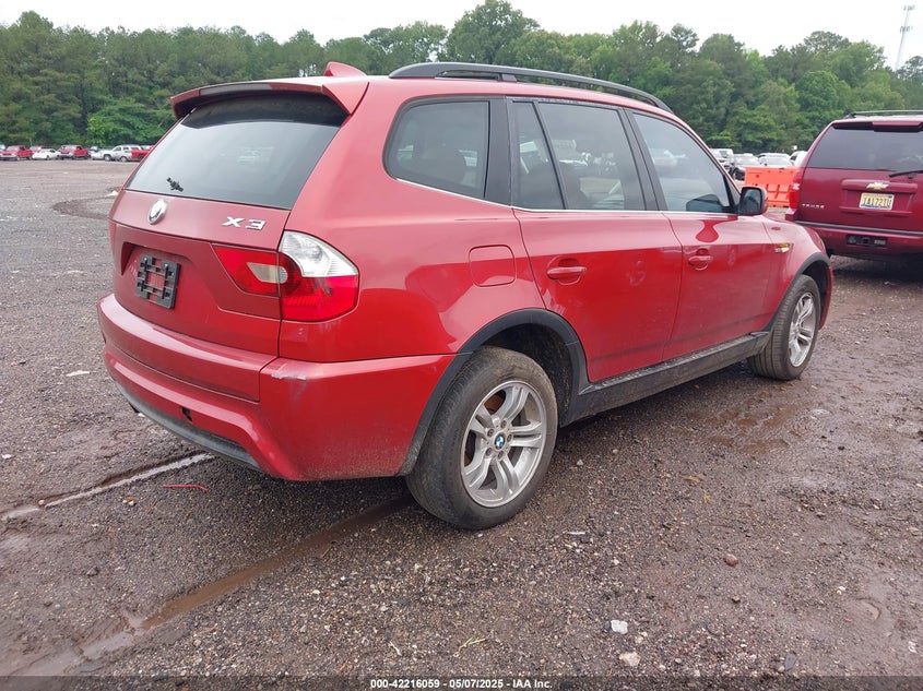 2006 BMW X3 VIN: WBXPA93496WD27121