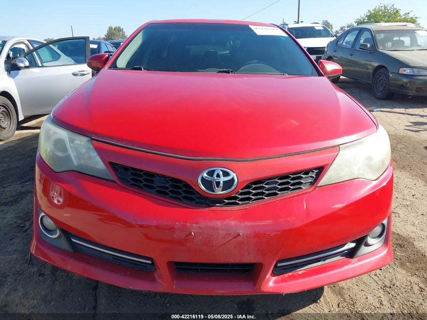 2012 TOYOTA CAMRY VIN: 4T1BF1FK8CU596280