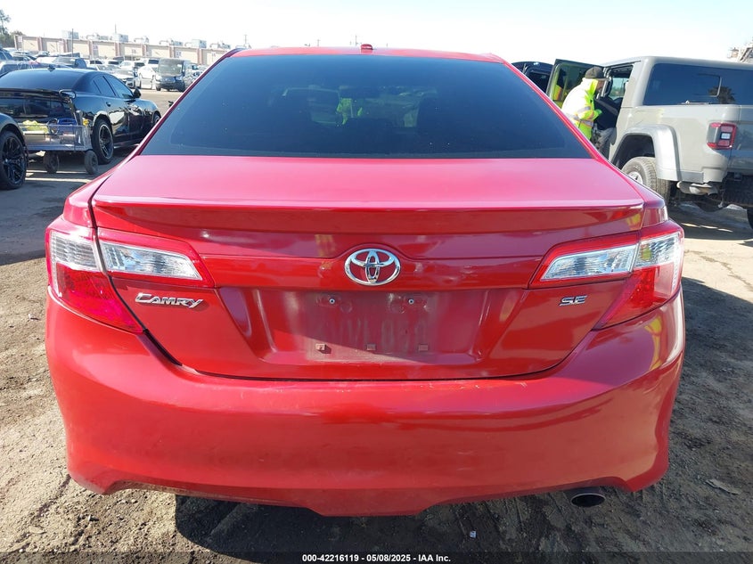 2012 TOYOTA CAMRY VIN: 4T1BF1FK8CU596280