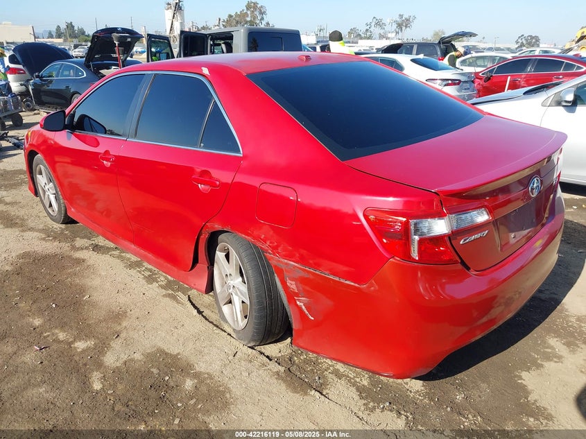 2012 TOYOTA CAMRY VIN: 4T1BF1FK8CU596280