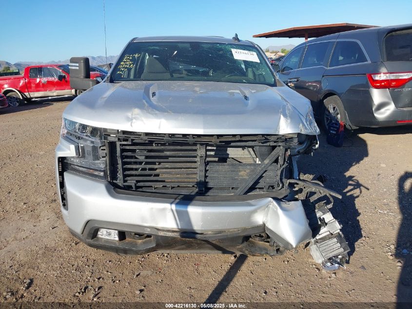 2022 Chevrolet Silverado 1500 Ltd 4Wd Short Bed Rst VIN: 3GCUYEEL7NG211029 Lot: 42216130