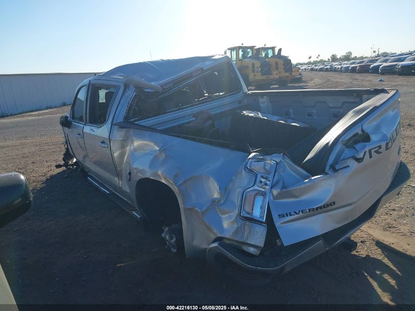 2022 Chevrolet Silverado 1500 Ltd 4Wd Short Bed Rst VIN: 3GCUYEEL7NG211029 Lot: 42216130