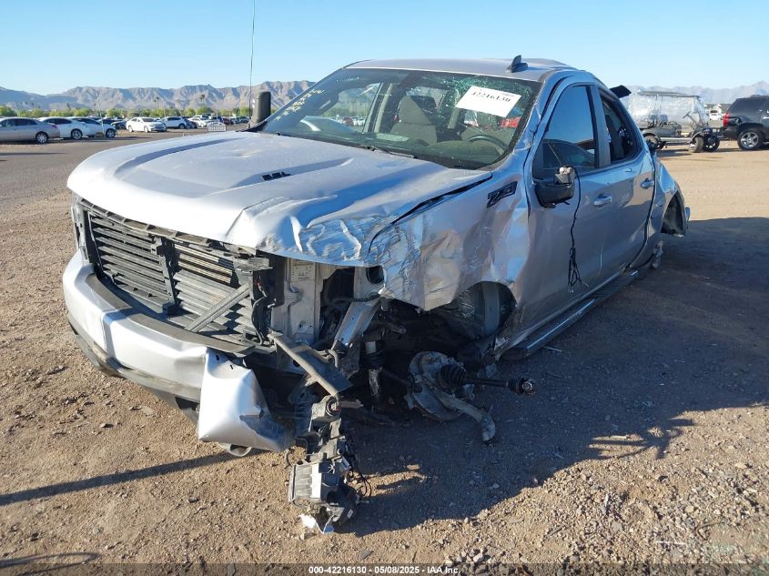 2022 Chevrolet Silverado 1500 Ltd 4Wd Short Bed Rst VIN: 3GCUYEEL7NG211029 Lot: 42216130