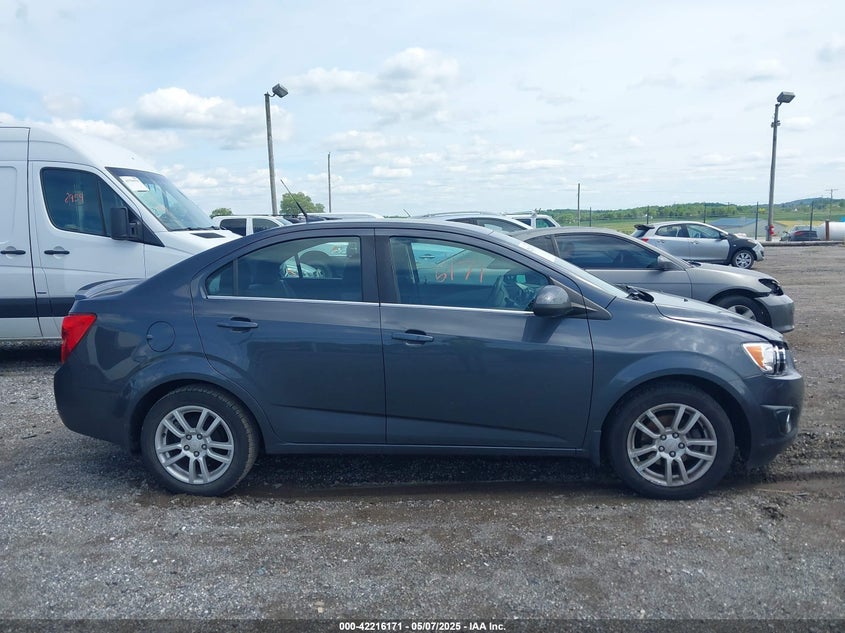 2013 CHEVROLET SONIC VIN: 1G1JC5SGXD4196703