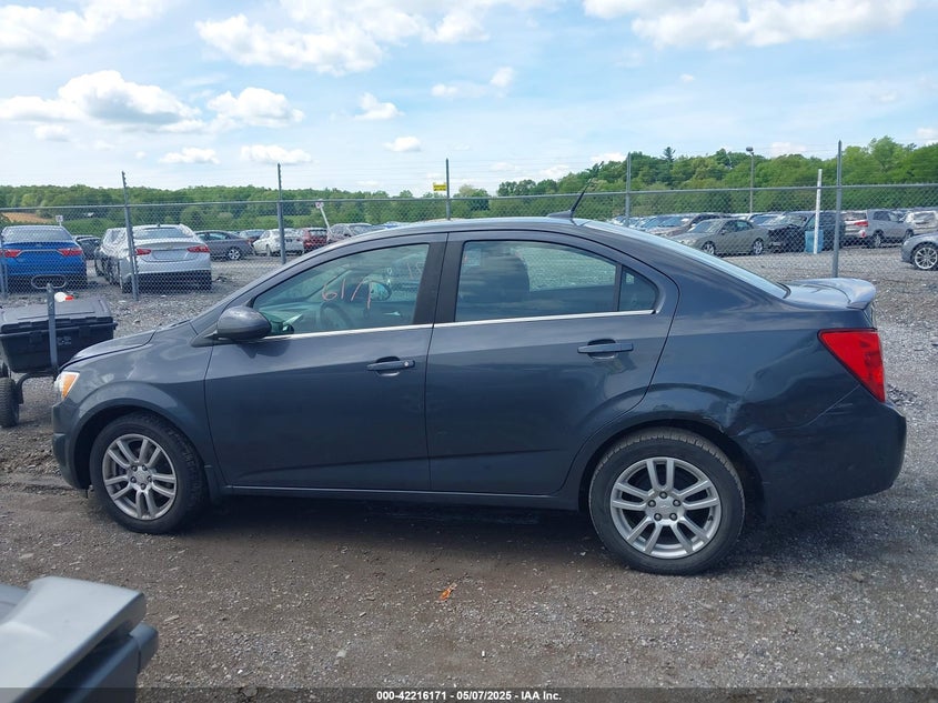 2013 CHEVROLET SONIC VIN: 1G1JC5SGXD4196703