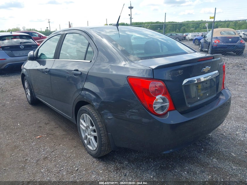 2013 CHEVROLET SONIC VIN: 1G1JC5SGXD4196703
