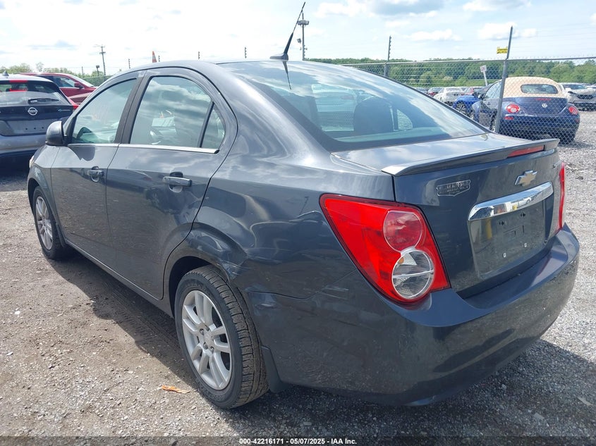 2013 CHEVROLET SONIC VIN: 1G1JC5SGXD4196703