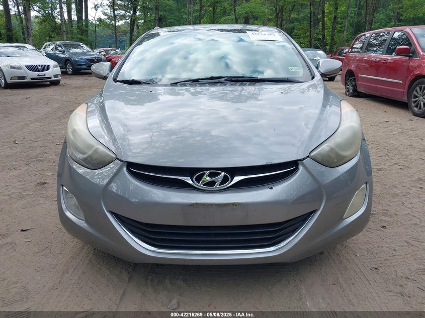 2012 HYUNDAI ELANTRA VIN: KMHDH4AE9CU198677
