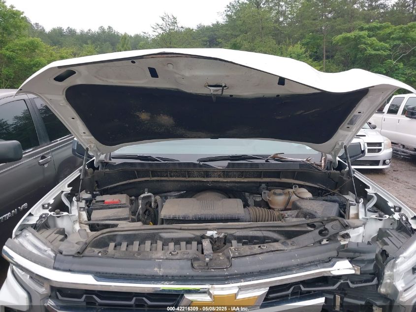 2025 Chevrolet Silverado 1500 4Wd Standard Bed Lt VIN: 1GCUKDED4SZ123636 Lot: 42216309