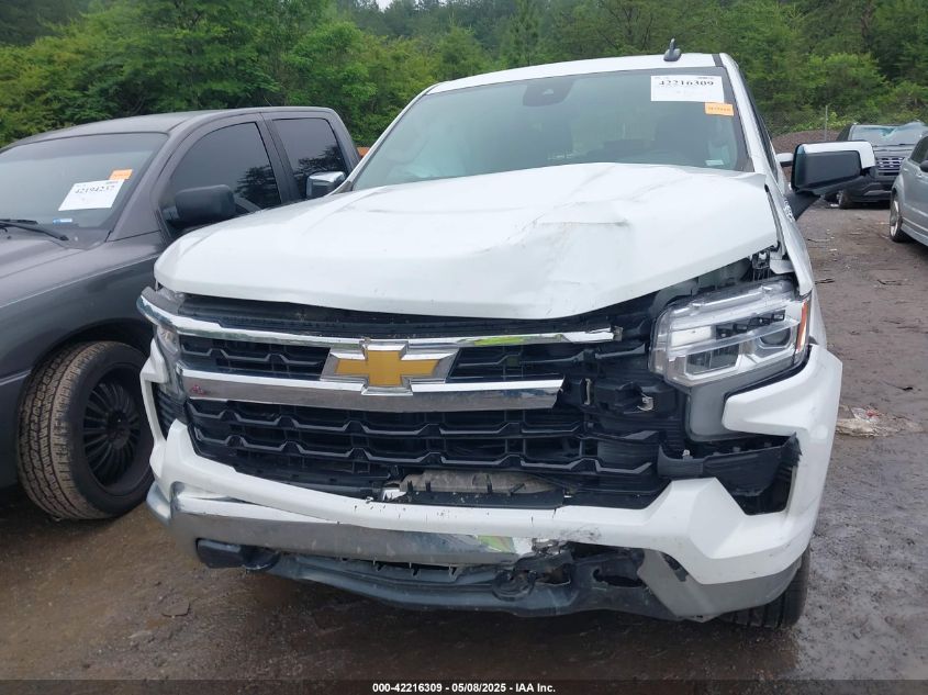 2025 Chevrolet Silverado 1500 4Wd Standard Bed Lt VIN: 1GCUKDED4SZ123636 Lot: 42216309