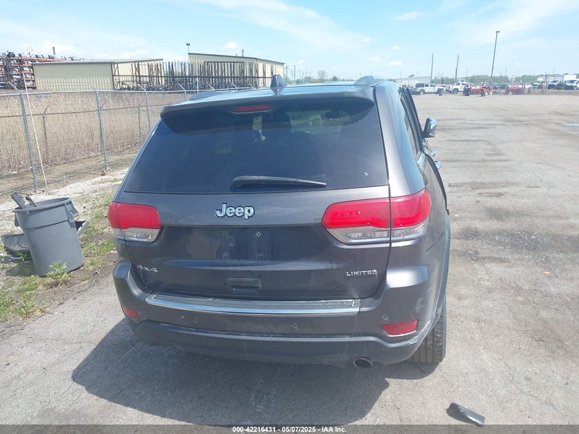 VIN 1C4RJFBG3JC305736 2018 JEEP GRAND CHEROKEE LIMITED 4X4