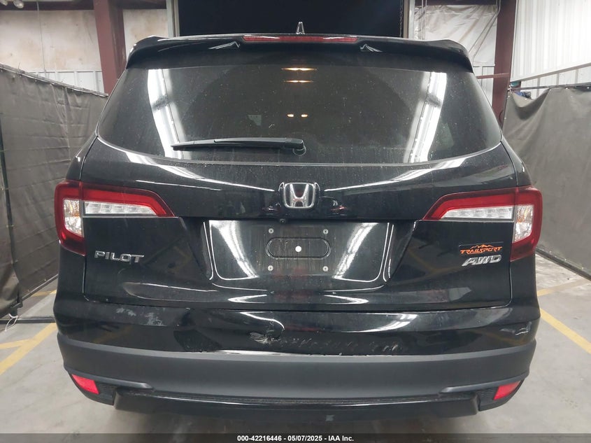 2022 HONDA PILOT VIN: 5FNYF6H81NB062109