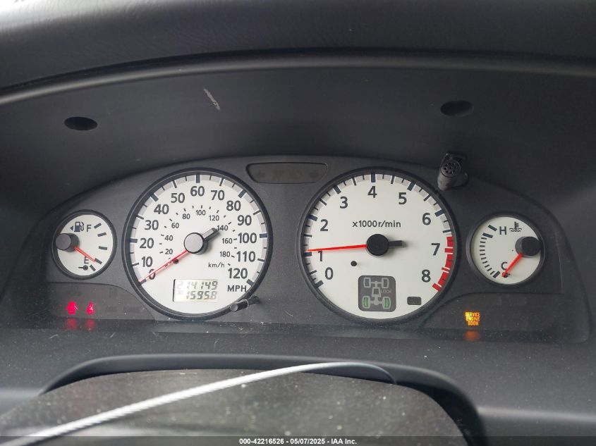 2002 Nissan Pathfinder Le VIN: JN8DR09Y42W717800 Lot: 42216526