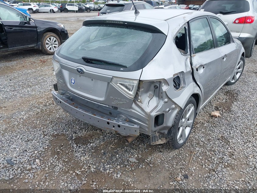 2011 SUBARU IMPREZA OUTBACK SPORT VIN: JF1GH6D61BH810112