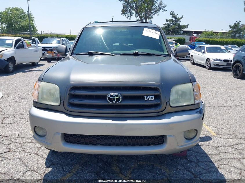 2003 Toyota Sequoia Sr5 V8 VIN: 5TDZT34A53M155681 Lot: 42216568