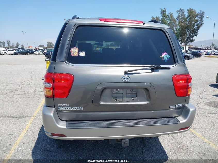 2003 Toyota Sequoia Sr5 V8 VIN: 5TDZT34A53M155681 Lot: 42216568